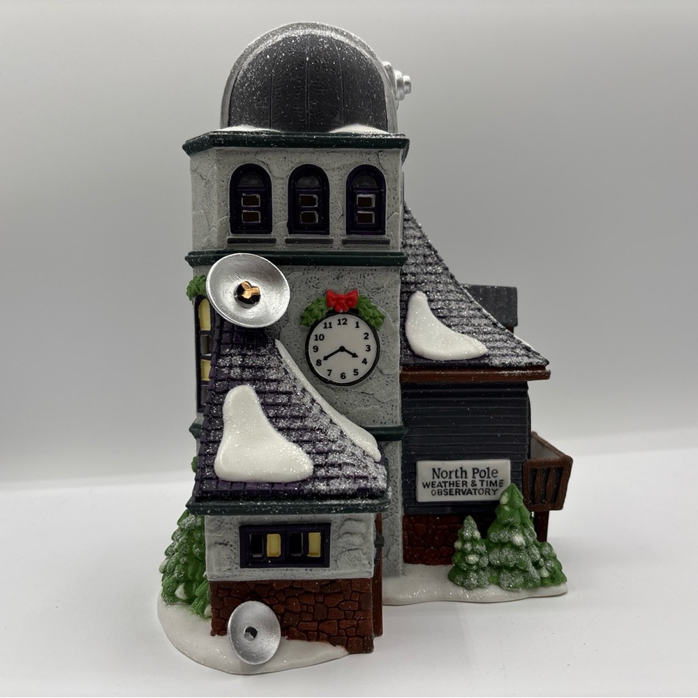Department 56 1995 H.V.C. North Pole Series Weather & Time Observatory 56385